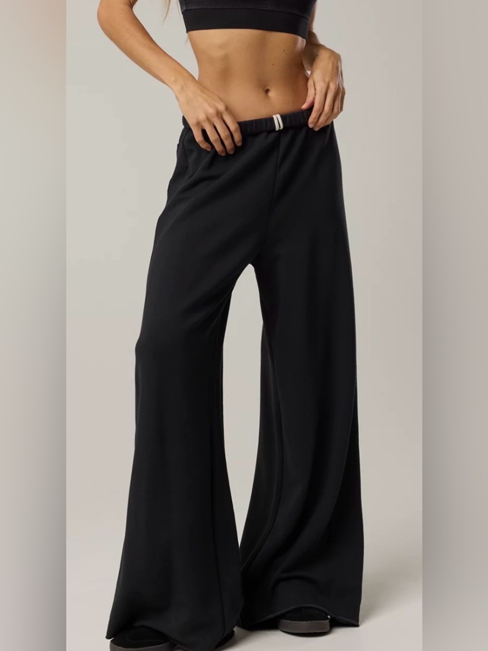 OFFLINE By Aerie OTT Fleece Super Wide Leg Pant M-long!